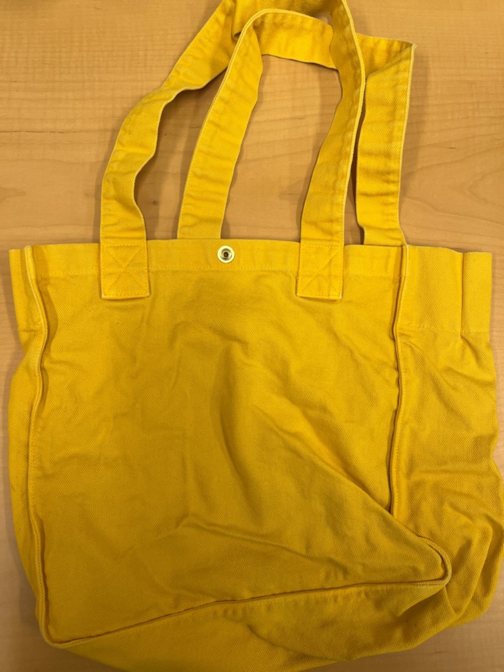 Big Bud Press yellow shopper tote bag - Picture 3 of 3